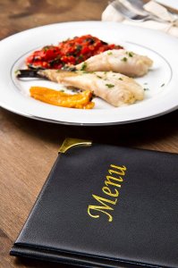 Securit ® A4 BASIC okładka menu w czerwonym 7