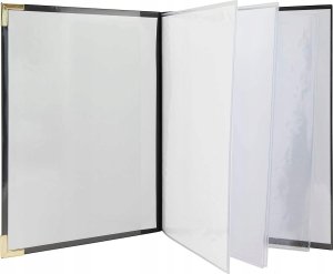 Securit ® A4 BASIC okładka menu w czerwonym 8