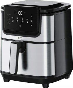 Frytkownica AEG AEG AF6-1-4ST, Hot air fryer, 3.5 L, 80 °C, 200 °C, Single, Black, Stainless steel 1