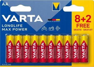 Varta Longlife Max Power AA 10 Pack (8+2) 2