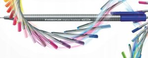 Staedtler Fineliner triplus 8 + 2 Celebration-Set Grubość linii: 0,3 mm trójkątny DRY SAFE sortowane w żółtym - 1 Stück (334 BK10TA) 11