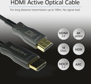 Kabel Act HDMI - HDMI 15m czarny (AK3931) 3