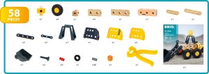 Brio BRIO - Builder Volvo Wheel Loader ( 34598 ) /Building and Construction Toys 3