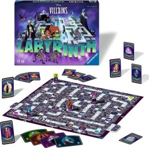 Ravensburger Gra planszowa Labyrinth: Villains (edycja skandynawska) 2