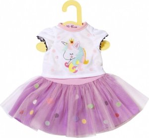 Zapf Dolly Moda Unicorn Shirt with Tutu 43cm, Doll clothes set, 3 yr(s), 80 g 1