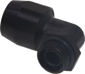 Alphacool Alphacool 17455, Black, Fitting, Brass, 1/4", 90°, 27 mm 2