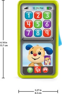 Fisher-Price FP 2-in-1 Slide to Learn Smartphone Nordics 5