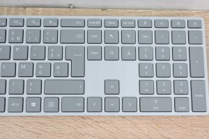 Klawiatura Microsoft Surface Keyboard Full-size (100%), RF Wireless + Bluetooth, Grey 4