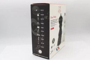 Młynek do przypraw Peugeot Peugeot Paris, Salt & pepper grinder, Wood, Black, White, 180 mm 2