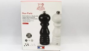 Młynek do przypraw Peugeot Peugeot Paris, Salt & pepper grinder, Wood, Black, White, 180 mm 3