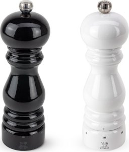 Młynek do przypraw Peugeot Peugeot Paris, Salt & pepper grinder, Wood, Black, White, 180 mm 9