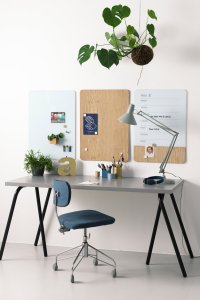 NAGA Super Stærke Magneter' hexagonal facon i ege finer 2,5 x 2,8 cm 2 stk. i pakke Eg 10x2x8mm (1stk) 5