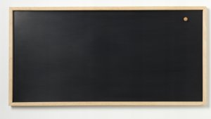 NAGA Magnetisk kridttavle 50 x 100 cm med 2,5 cm ramme i gummitræ. Sort 52x4x101mm (1stk) 4