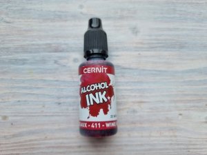 Carioca Cernit alcohol ink 20ml wine red 2