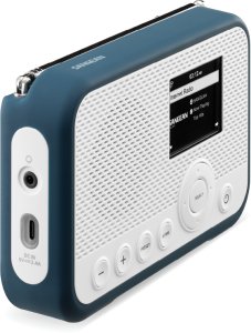 Radio Sangean Sangean WFR-39 Internet Taschenradio Internet, DAB, UKW Internetradio, UKW, WLAN Spotify, Weckfunktion, wiederaufladbar Weiß, Blau (A500466) 4