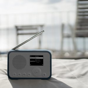 Radio Sangean Sangean WFR-39 Internet Taschenradio Internet, DAB, UKW Internetradio, UKW, WLAN Spotify, Weckfunktion, wiederaufladbar Weiß, Blau (A500466) 7