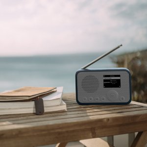 Radio Sangean Sangean WFR-39 Internet Taschenradio Internet, DAB, UKW Internetradio, UKW, WLAN Spotify, Weckfunktion, wiederaufladbar Weiß, Blau (A500466) 8