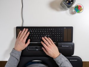 Mysz Mousetrapper Mousetrapper Delta Mouse Black Regular USB-A, USB Type-A, 400 DPI, Black 2