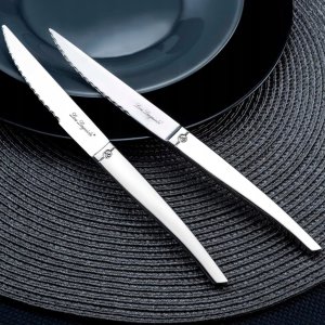 Amefa Amefa JET - 6-pc steak knives in grey block - mirror 2