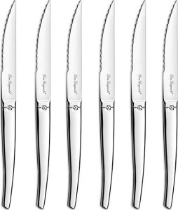 Amefa Amefa JET - 6-pc steak knives in grey block - mirror 5