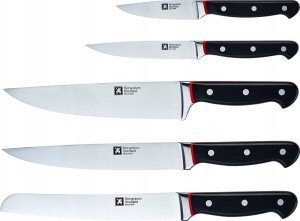 Richardson Sheffield VELOCITY - 5 pc knife block with sharpener - black 4