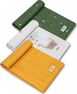 Lionelo Bamboo Textiles - Lo-Bamboo* Set Dino 4