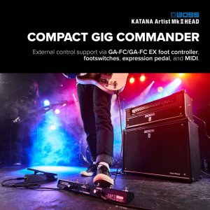 Hugo Boss Boss Katana-Artist Head MkII guitar amplifier, 100 W 5