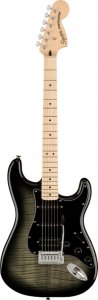 Squier Squier Affinity Stratocaster FMT HSS Electric Guitar, Black Burst 1