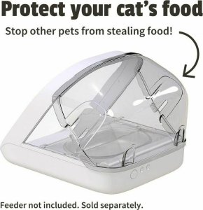Trixie Sure Petcare Microchip Pet Feeder Rear Cover 2