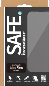 PanzerGlass SICHER. von ™ folia ochronna – ultra szerokie dopasowanie – żadne telefon 4