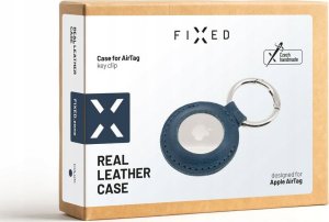 Fixed Fixed Case for AirTag Genuine cowhide, Brown 7