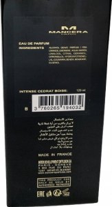 Mancera Mancera - Intense Cedrat Boise EDP -120 ml - Unisex 2
