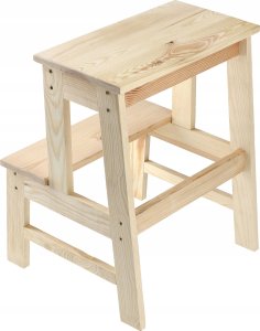 Kadax KADAX Taboret drewniany drabinka K5163 5