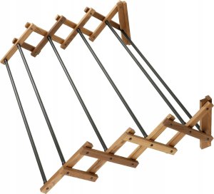 Kadax KADAX Suszarka Na Pranie Ścienna 6 Prętów Łazienkowa Harmonijkowa 85cm 5