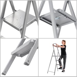 Kadax KADAX Drabina stalowa Steel Home 4 stopnie 7