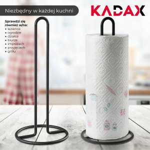 Kadax Stojak Na Ręcznik Papierowy Kuchnia Stal 32cm 5