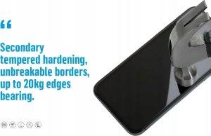 Blueo Szkło Hartowane 5D Mr. Monkey Glass - Apple iPhone 14 Plus czarny (Strong HD) 8