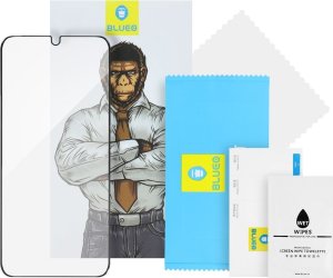 Blueo Szkło Hartowane 5D Mr. Monkey Glass - Apple iPhone 14 czarny (Strong HD) 3