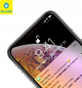 Blueo Szkło Hartowane 5D Mr. Monkey Glass - do Samsung Galaxy A14 4G / A14 5G czarny (Strong Lite) 2