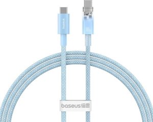 Kabel USB Baseus USB-C - USB-C 1 m Niebieski 1