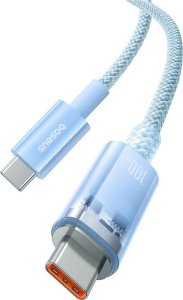 Kabel USB Baseus USB-C - USB-C 1 m Niebieski 2