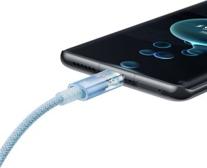 Kabel USB Baseus USB-C - USB-C 1 m Niebieski 3