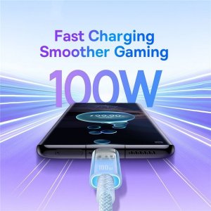 Kabel USB Baseus USB-C - USB-C 1 m Niebieski 9