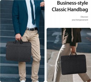 Torba Dux Ducis DUX DUCIS torba LBTC na laptop 14-15,4" Horizontal Handbag granatowy 2