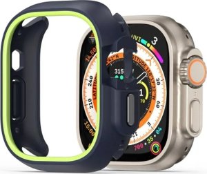 Dux Ducis DUX DUCIS futerał BAMO do Apple Watch Ultra / Ultra 2 49 mm czarno zielony 1