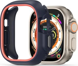 Dux Ducis DUX DUCIS futerał BAMO do Apple Watch Ultra / Ultra 2 49 mm czarno pomarańczowy 1