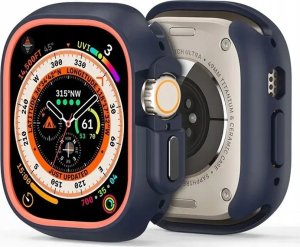 Dux Ducis DUX DUCIS futerał BAMO do Apple Watch Ultra / Ultra 2 49 mm czarno pomarańczowy 2