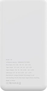 Powerbank Puridea powerbank 20 000 mAh PD QC3.0 3A 20W Q7 biały 3