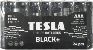 Tesla TESLA bateria alkaliczna R3 (AAA) BLACK+ [24x30] 24 szt 3