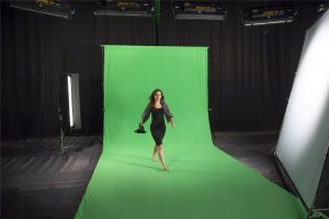 Lastolite Tło Chromakey 3x7m Green 4